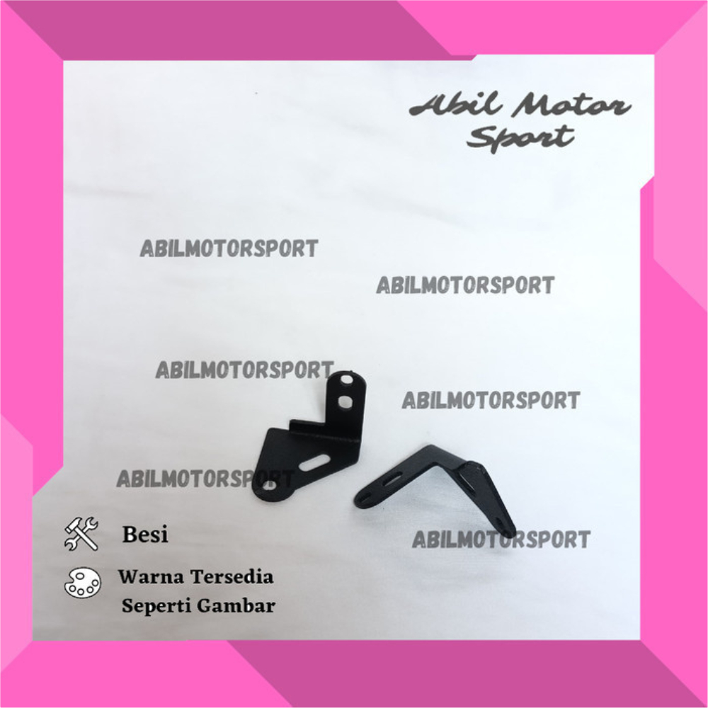 BRACKET BRAKET LAMPU TEMBAK FOGLAMP BEAT FI 2012 2013 2014 2015 BREKET LAMPU TEMBAK L V3 BREKET LAMP