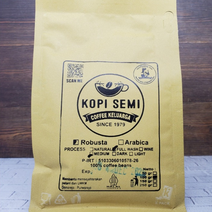 

Kopi Semi | Kopi Robusta | Coffe Keluarga | Kopi Asli Purworejo | Full Wash Process Coffe | Semi Kopi Keluarga dengan Cita Rasa Khas