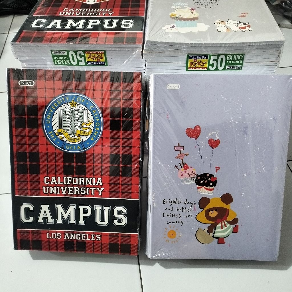 

BUKU TULIS PANJANG BX POLOS MERK KIKY ISI 50 LEMBAR 1 PACK ISI 10 BUKU