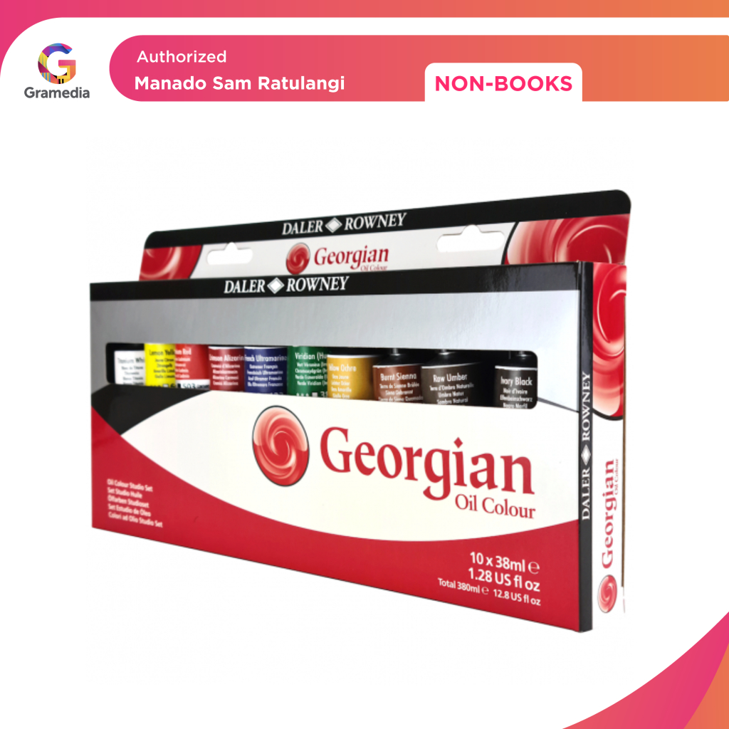 

Gramedia Manado-Georgian Oil 10x38 ML Selection Set