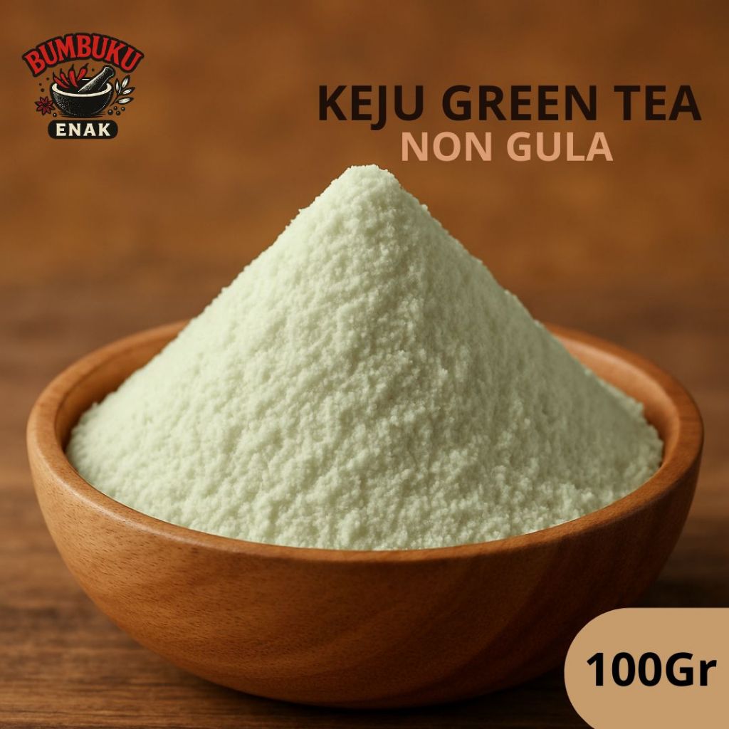 

Bumbu Tabur Keju Green Tea Tanpa Gula 100gr – Bubuk Minuman Creamy Unik, Sehat untuk Diet & Topping Kekinian