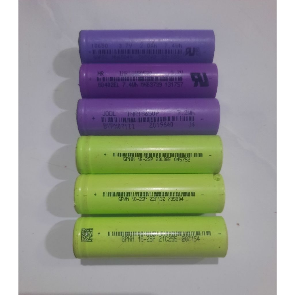 Baterai 18650 high drain copotan motor listrik