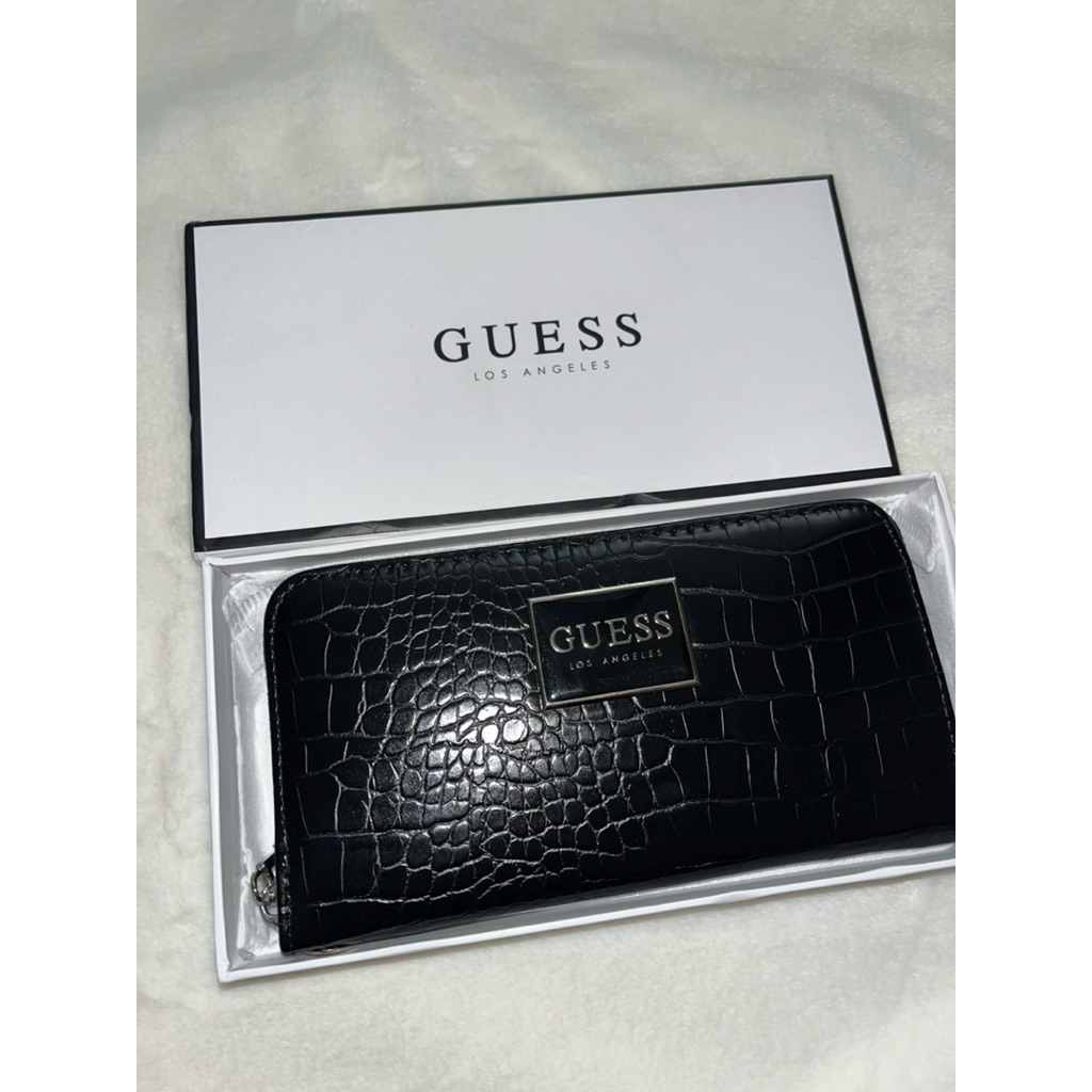 Guess zipper long wallet