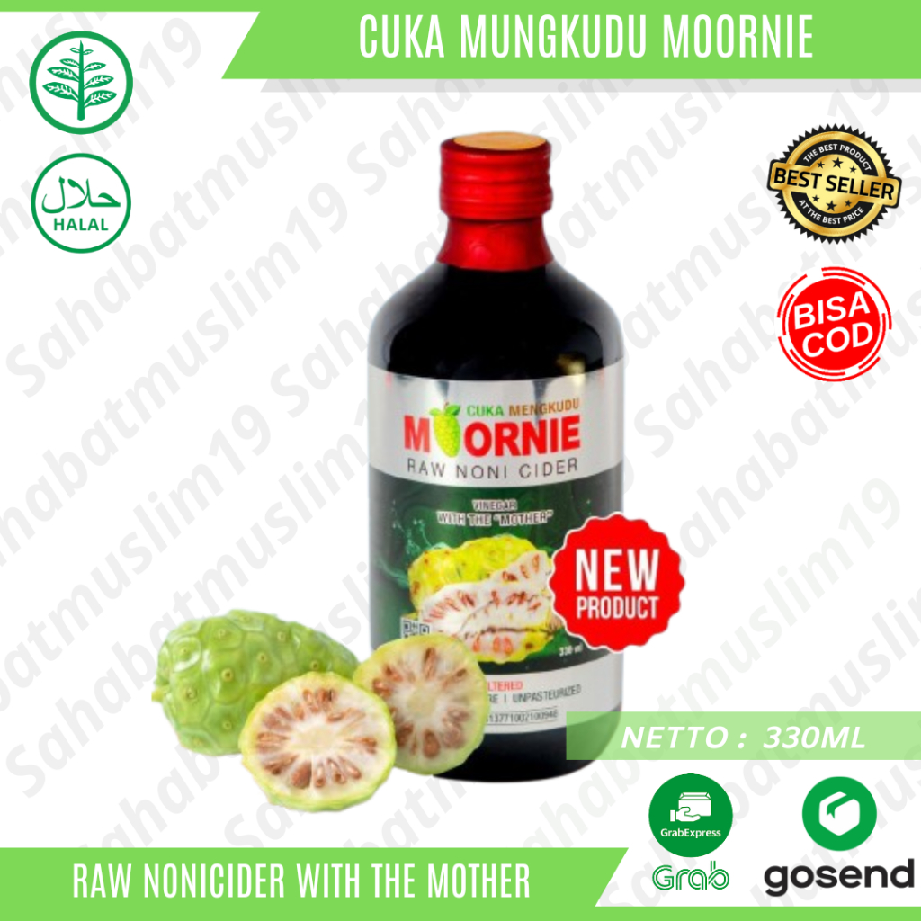 

Cuka Mengkudu With Mother Moornie Raw Noni Cider 330ml Asli Original