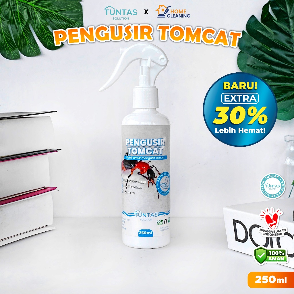 TUNTAS Pembasmi Tomcat Anti Hama Pengusir Serangga Tomcat Paling Ampuh Dalam Rumah 250ml