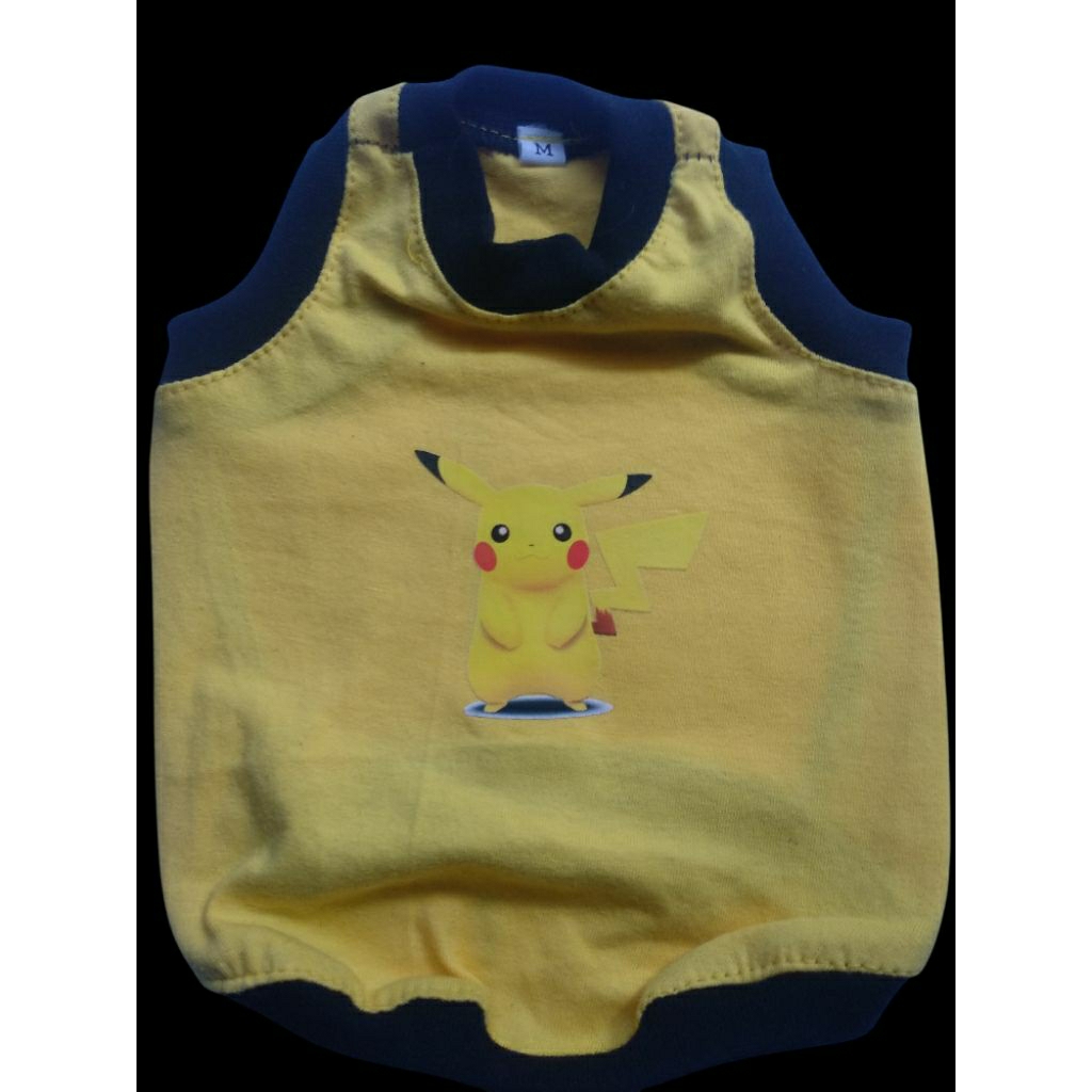 baju kucing anjing kecil pokemon