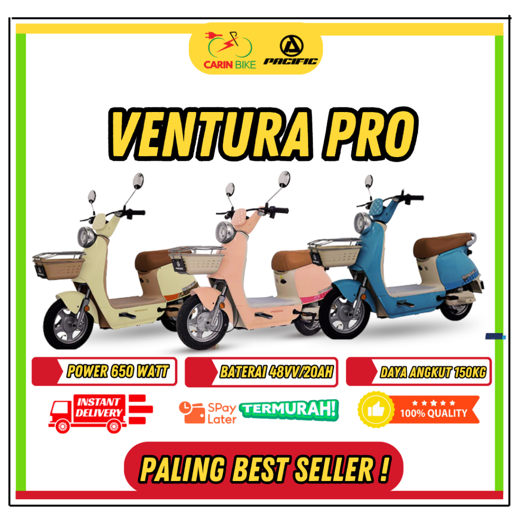 SEPEDA LISTRIK PACIFIC VENTURA PRO