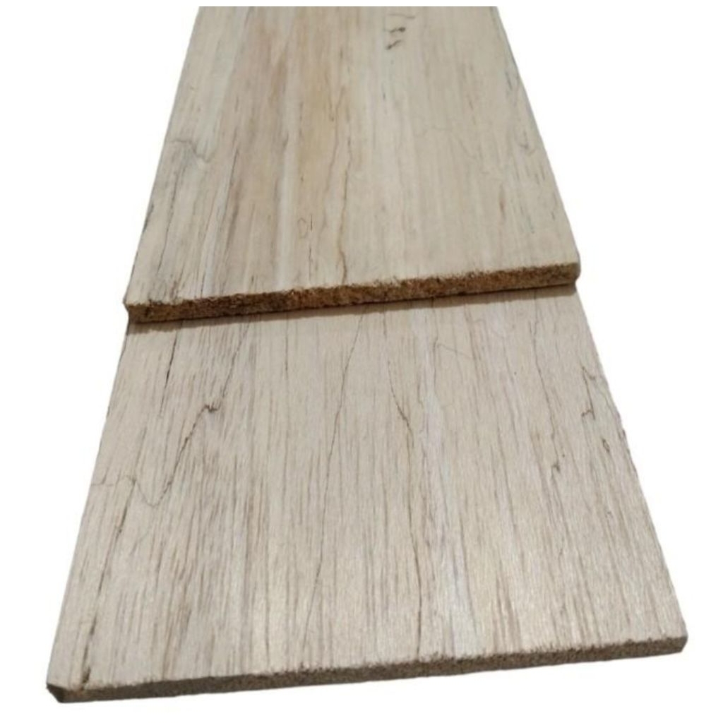 Kayu balsa sheet 2mm x 10cm x 100cm Grade B balsa maket kayu keras