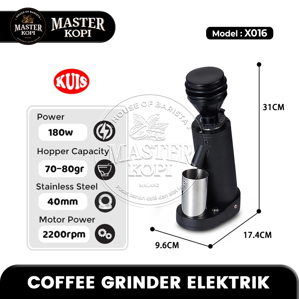 Kopi Grinder Elektrik X016 Coffee Grinder Espresso
