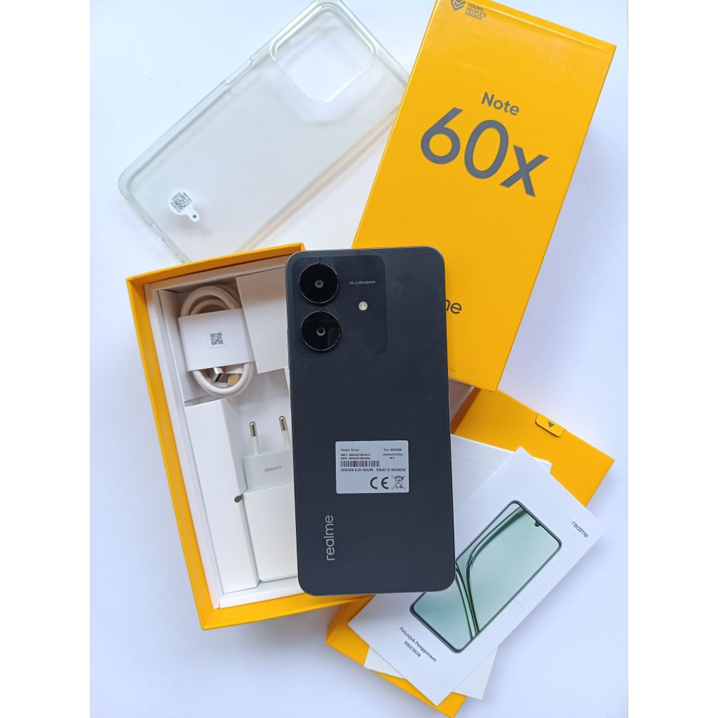 Realme Note 60x 4/64 - Black ( Bekas/Second )
