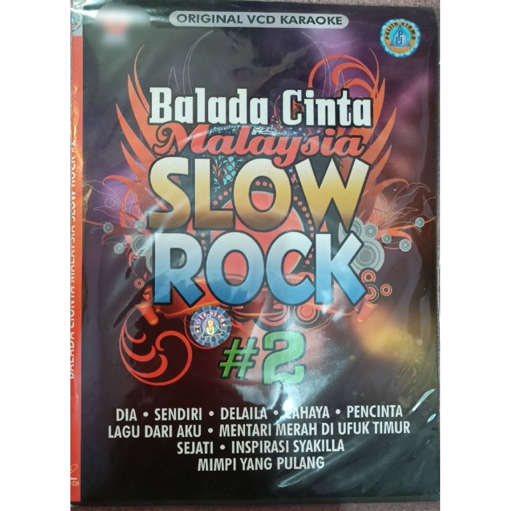VCD original album balada cinta Malaysia slow rock