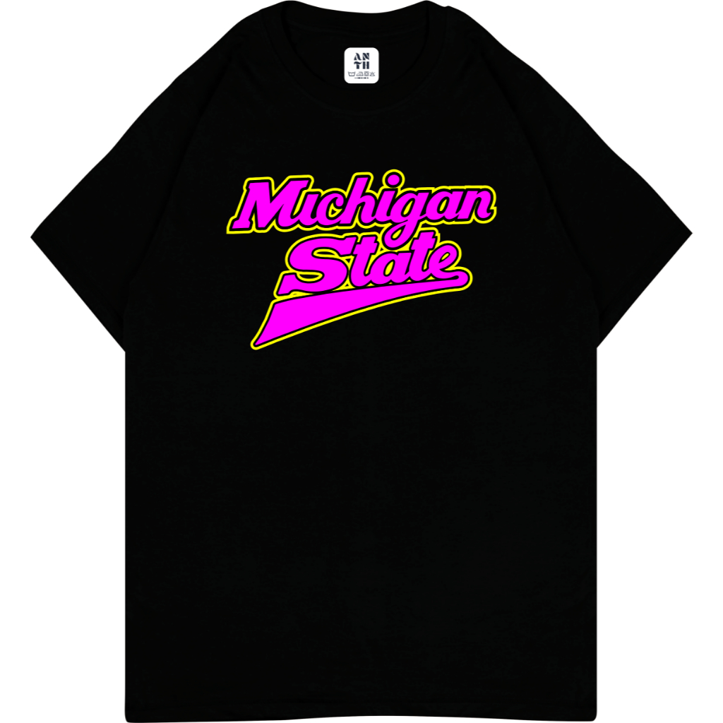 ANOTHER Tshirt MICHIGAN STATE Vintage Pria Wanita
