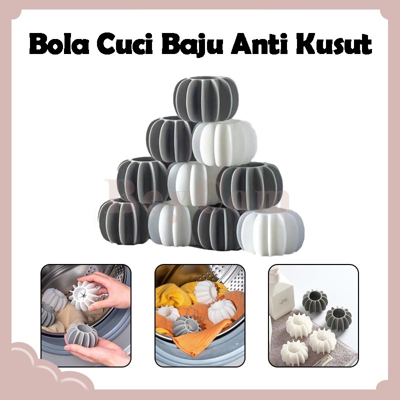 Bola Laundry Bola Silikon Pencuci Mesin Cuci Anti Kusut Bola Karet Mesin Cuci Bola Pencuci Baju Bola