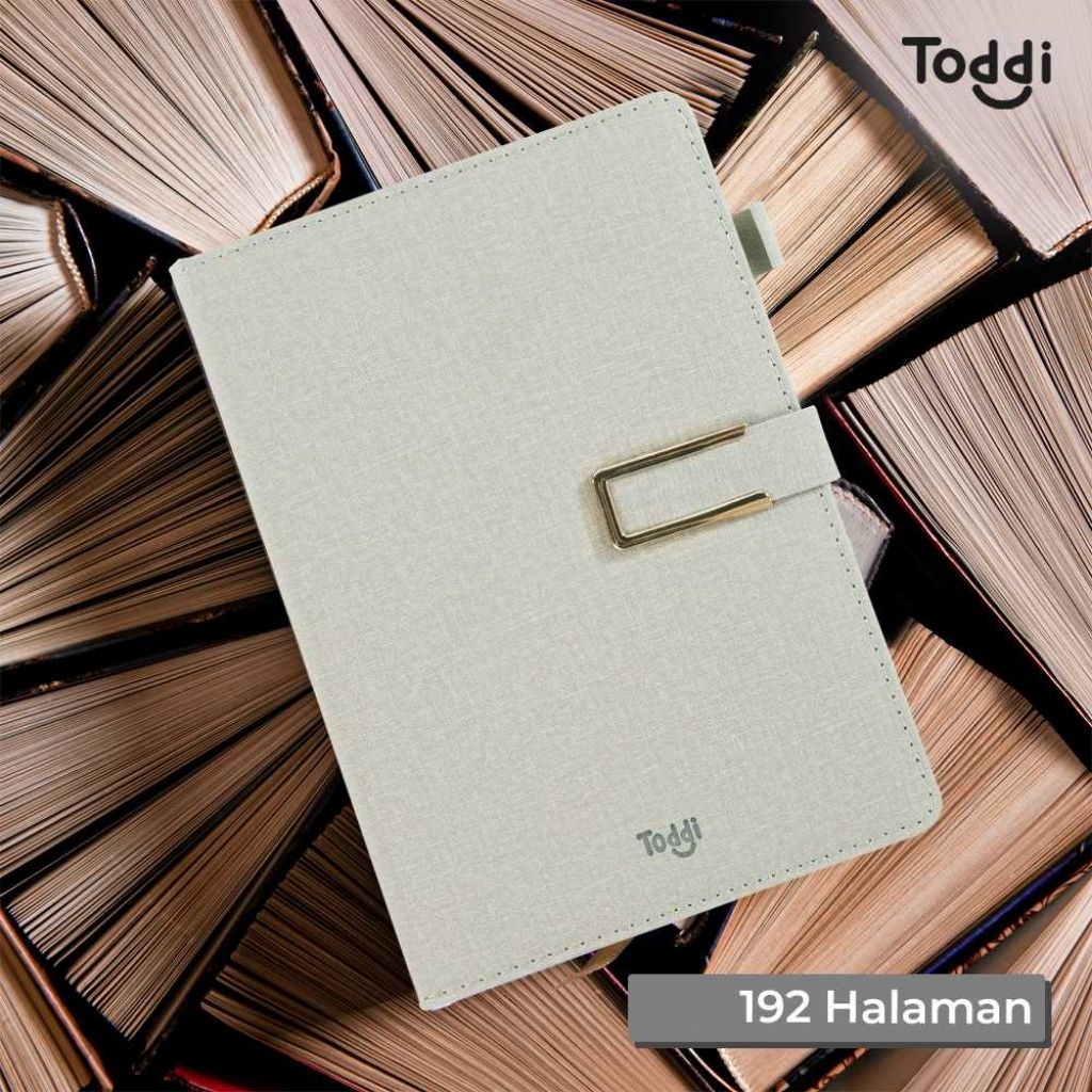 

Toddi Buku Jurnal Hardcover Notebook Diary 72GSM 192 Halaman - GS1