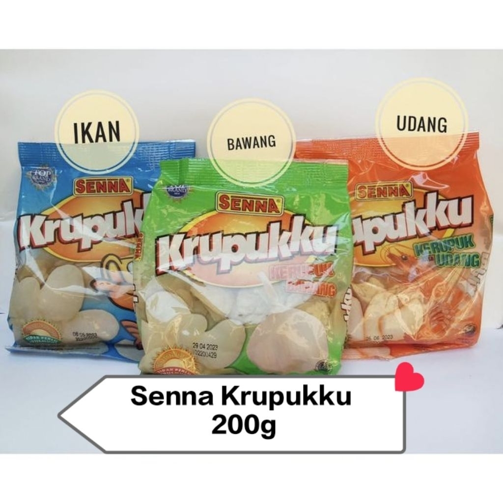 

Kerupuk Instant Senna Krupukku (Ikan & Udang) 200g