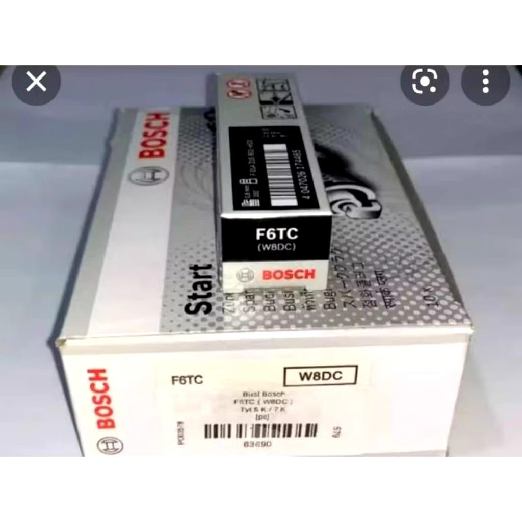 BUSI BOSCH KIJANG FUTURA CARRY KARIMUN W8DC F6TC SPARK PLUG BOSCH ORIGINAL