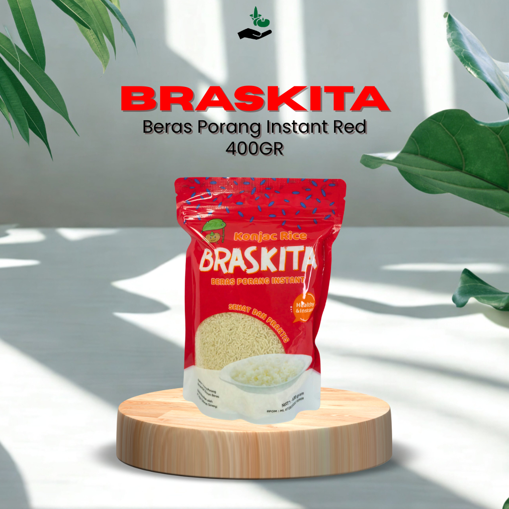 

Braskita - Beras Porang Instant Red 400GR
