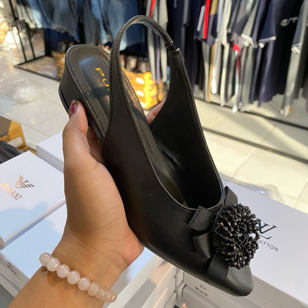 Sendal Wanita Tali Belakang Purple