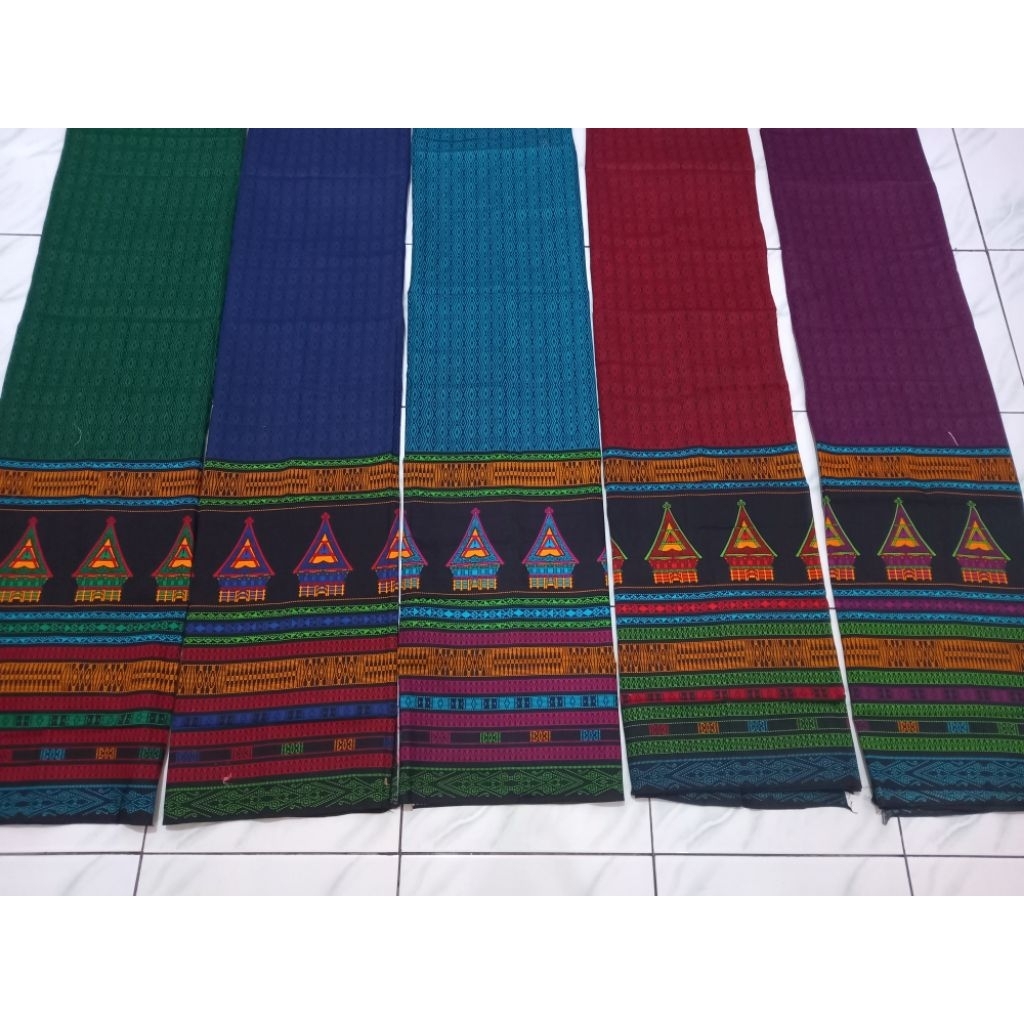 kain panjang / kain gendong motif batak uk 110x220