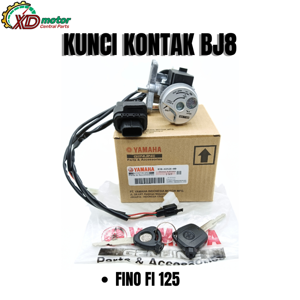KUNCI KONTAK SET BJ8 YAMAHA UNTUK MOTOR FINO FI 125