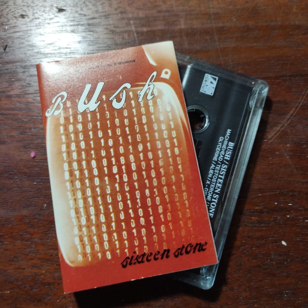 Kaset Pita Bush Sixteen Stone