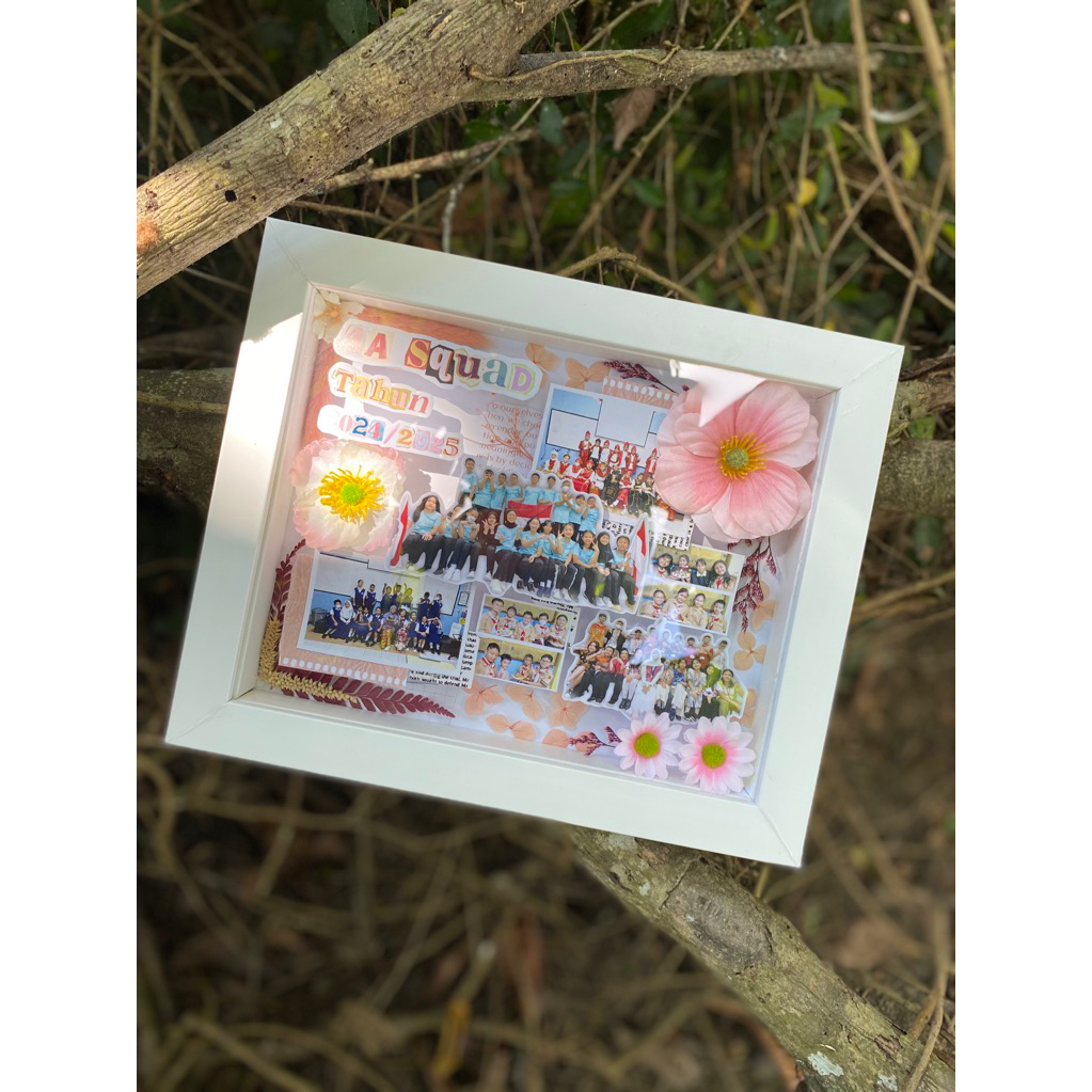 Scrapbook Frame | Frame Gift | Hadiah Wisuda | Frame hadiah |