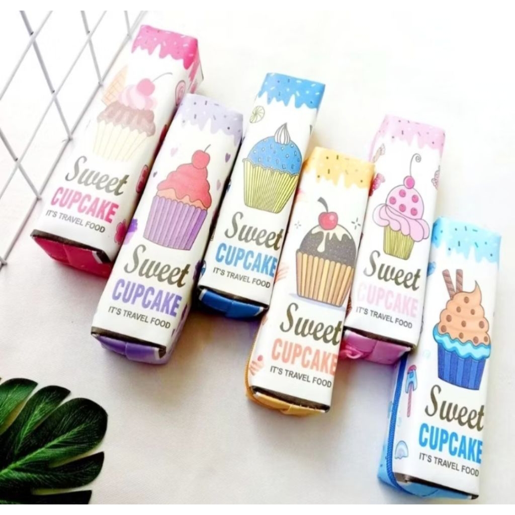 

KOTAK PENSIL KAIN MOTIF CUPCAKE LUCU