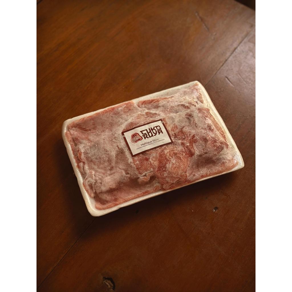 

Meltique Slice (Beef Slice Premium / Meltique Shabu BBQ) 500g Fresh Frozen