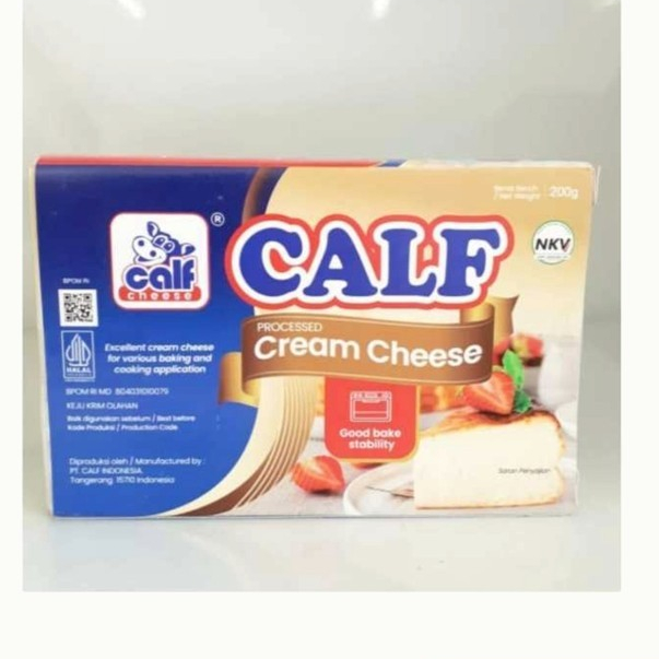 

Calf Cream Cheese 200gr / Cream Cheese Calf Kemasan 200gr