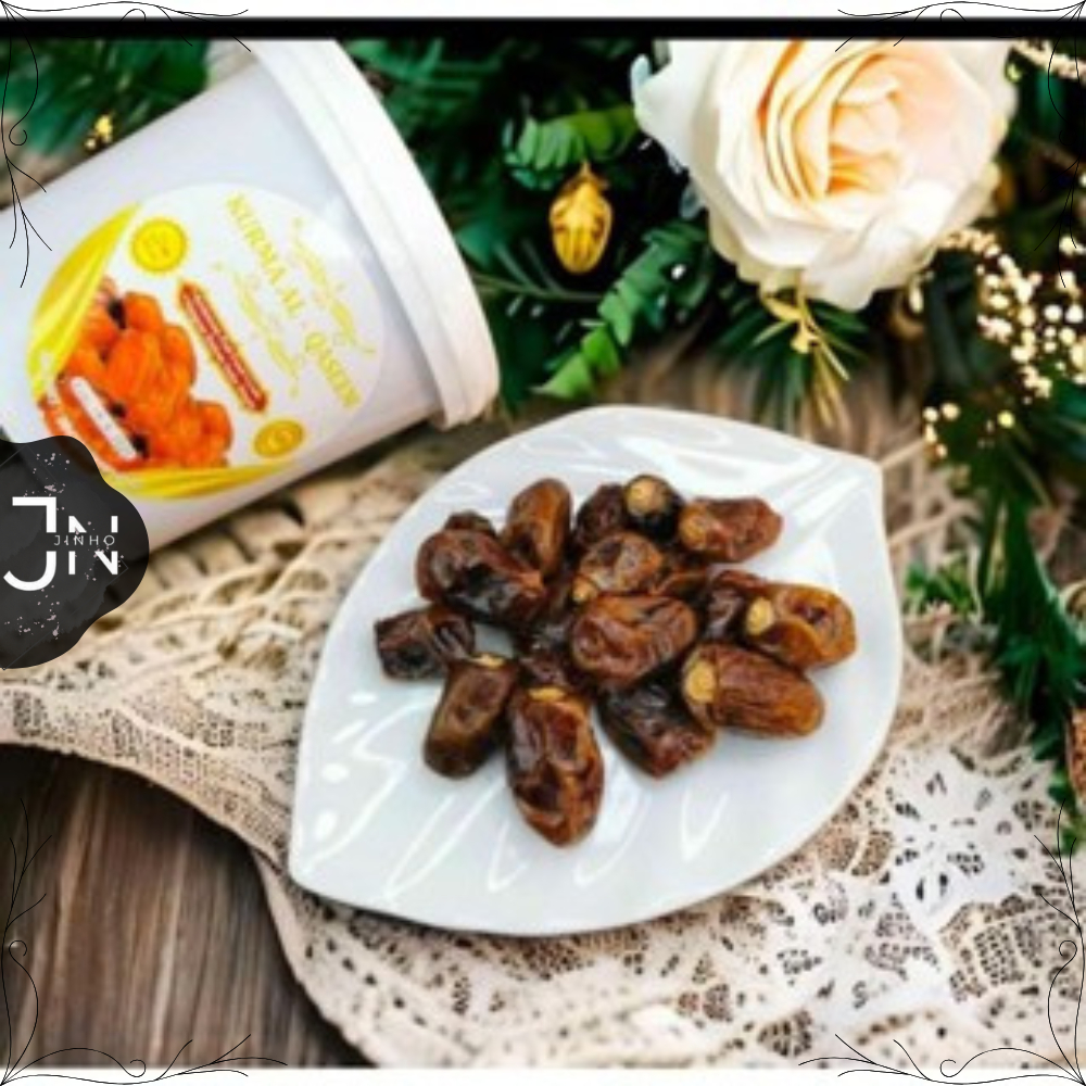 

JINHO 1 EMBER / 500 GRAM KURMA KORMA AL QASEEM QASSIIM ORIGINAL KUALITAS PREMIUM CAMILAN CEMILAN SEHAT RENDAH LEMAK O1045
