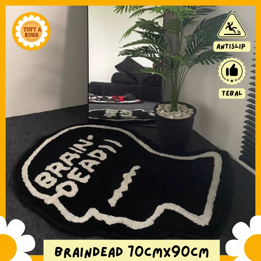 custom karpet rugs braindead 70cmx90cm