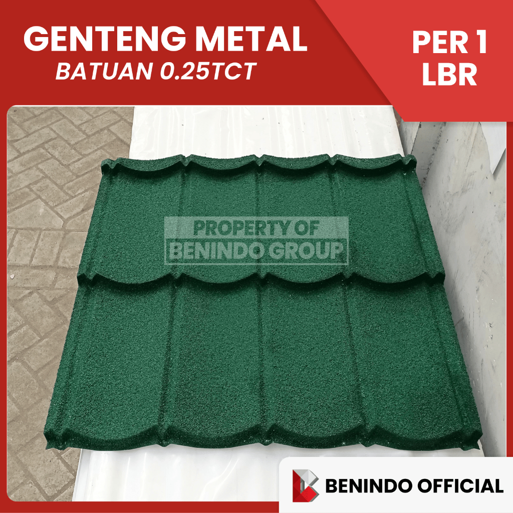 GENTENG METAL PASIR / BATUAN 0.25tct - KINGSTAR ROOF