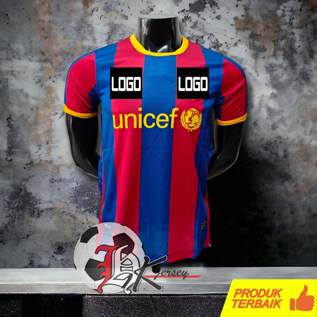 JERSEY BOLA RETRO BARCELONA HOME 2010/2011