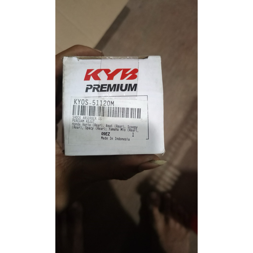 KYB SHOCK BELAKANG PREMIUM VARIO, BEAT,  SCOOPY, SPACY, MIO ( REAR )