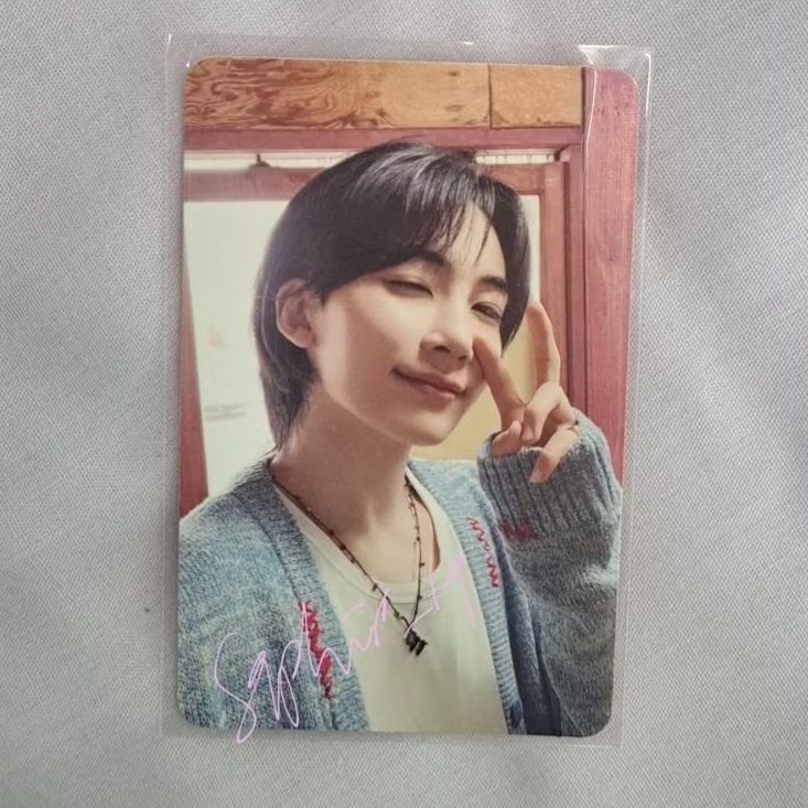 (BACA DESKRIPSI) WTS PHOTOCARD OFFICIAL JEONGHAN WONWOO MINGYU SEVENTEEN