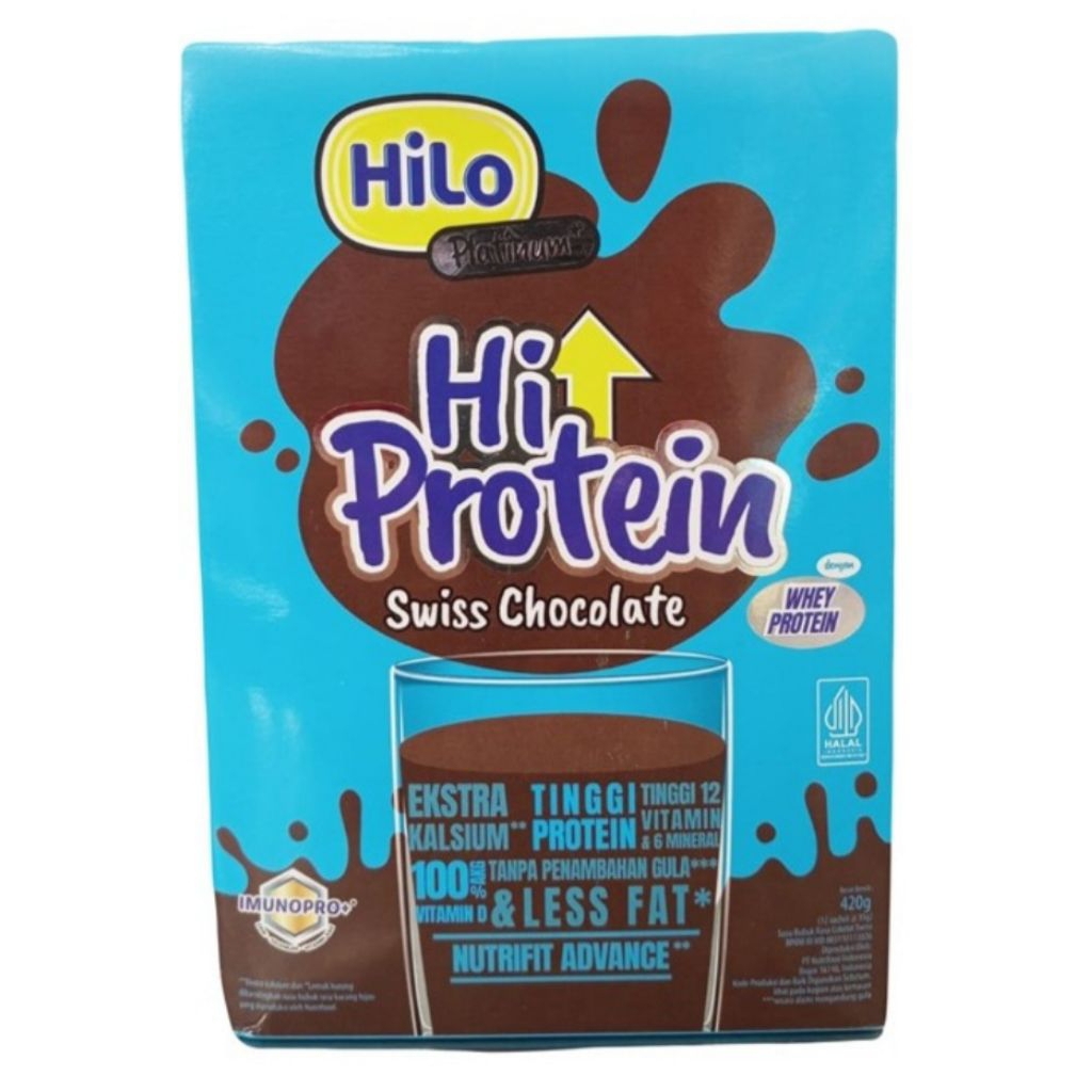 

Hilo Platinum Hi Protein Susu Bubuk / Swiss Chocolate / Original