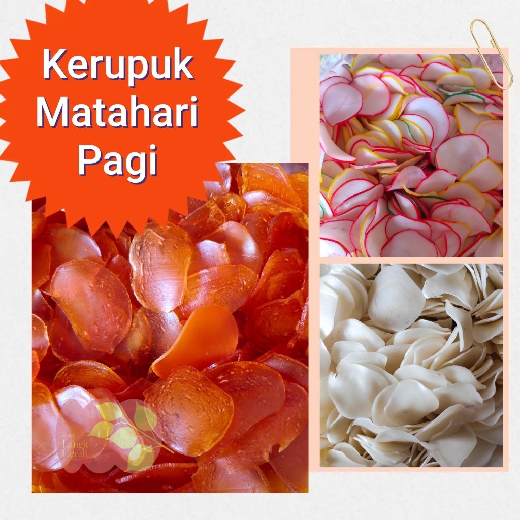 

[BAL] KERUPUK MENTAH BAWANG OREN PUTIH SEBLAK/ GORENG 4,8Kg