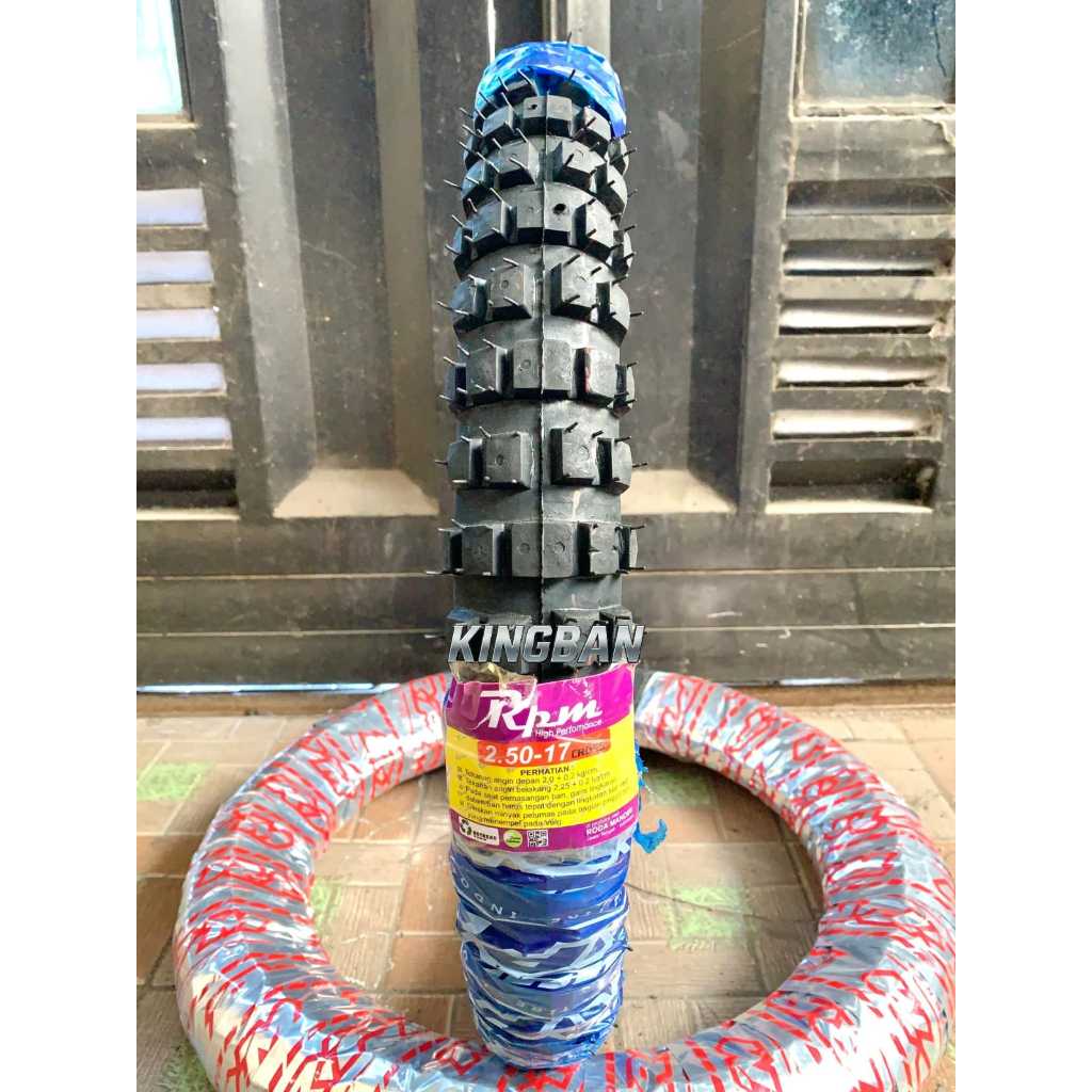 BAN CANGKUL RPM 250-17 RING 17 ban 70/90-17 ban cross ban rpm ban treal ban trel ban trail ban non t