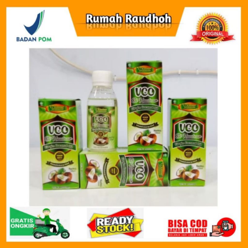 

VCO MINYAK KELAPA IJO EL KAUTSAR - VIRGIN COCONUT OIL ORIGINAL 125 ML