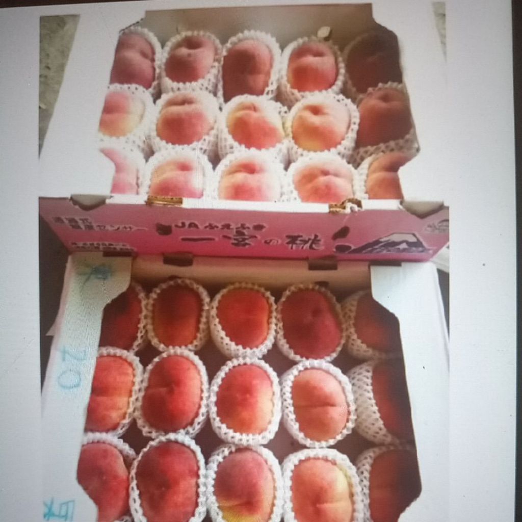 

buah jepang sweet/peach white jepang jumbo manis premium import/box