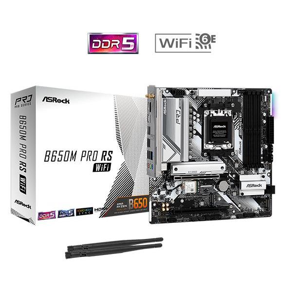 ASRock B650M Pro RS WiFi Motherboard DDR5