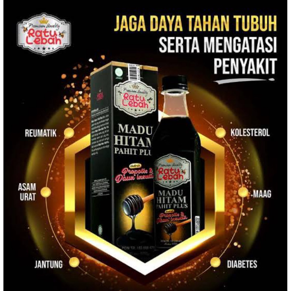 

MADU HITAM PAHIT PLUS RATU LEBAH EKSTAK PROPOLIS & DAUN INSULIN