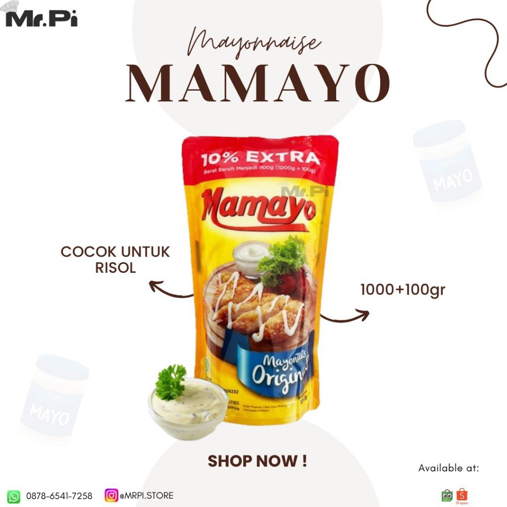 

MAMAYO MAYONAIS ORI 1100GR TERMURAH