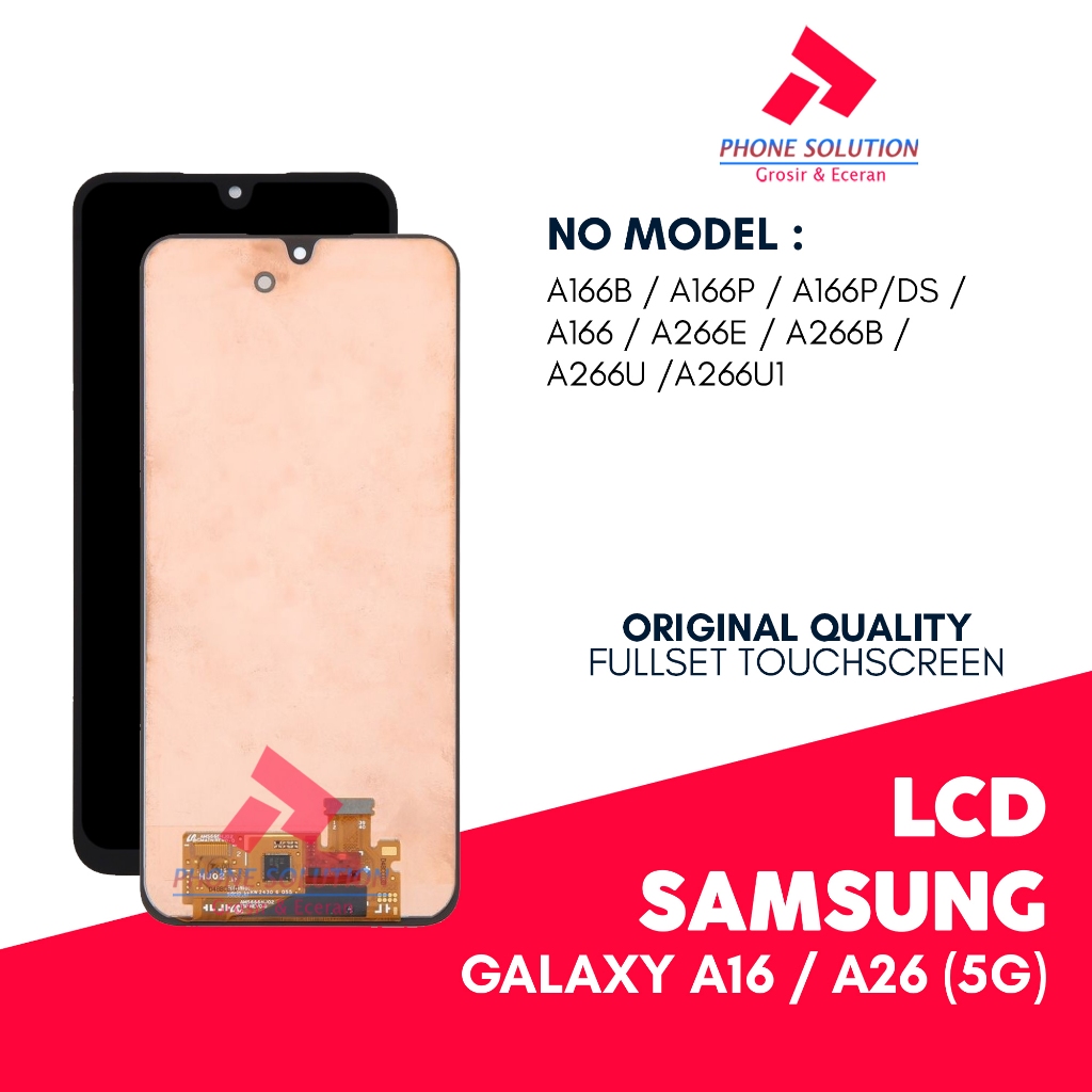 LCD Samsung Galaxy A16 (4G/5G) / Samsung A26 (5G) - Fullset Touchscreen