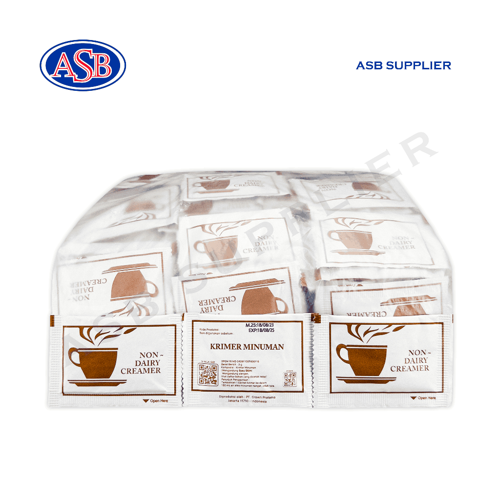 

Creamer Sachet / Krimer Saset Non-Dairy (250 Pcs)