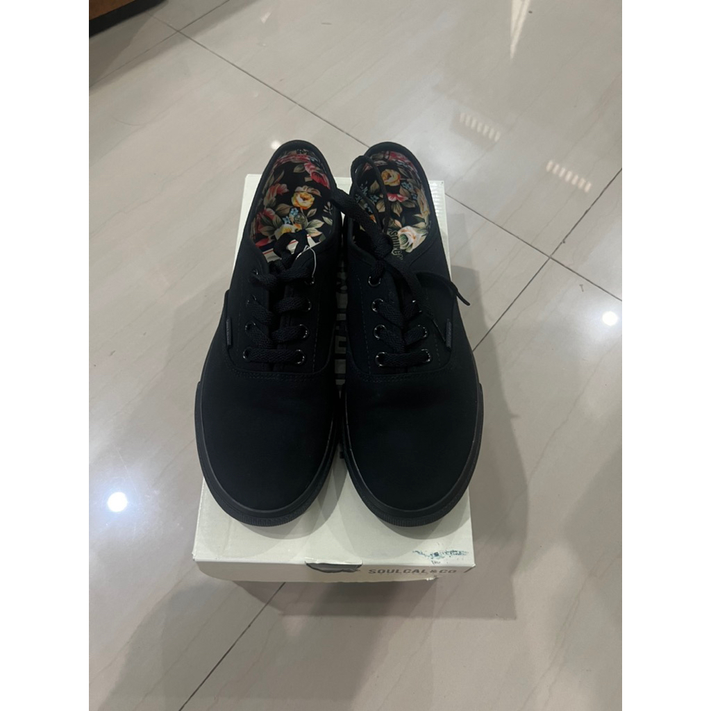 SoulCal & Co Sunset Lace Black/Flower 100% Original