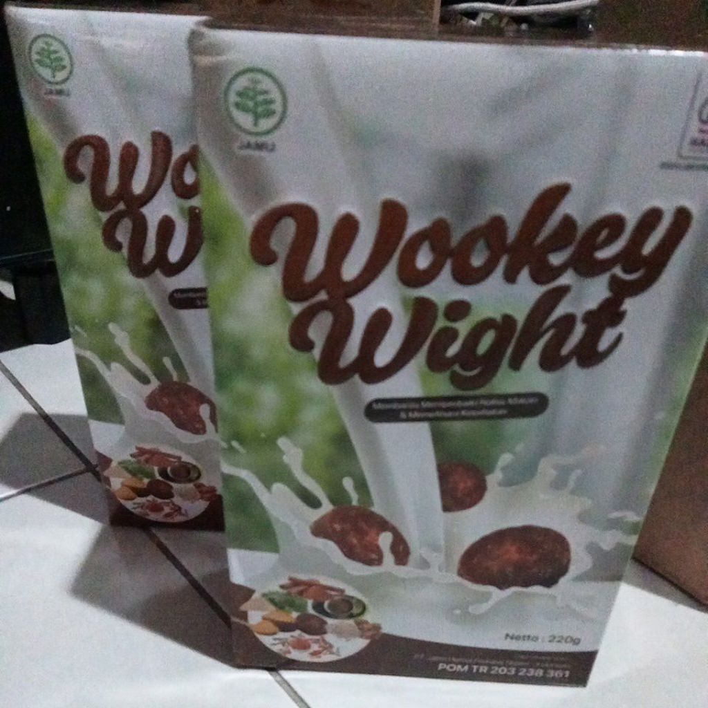 

susu penggemuk wookey wight asli brown sugar
