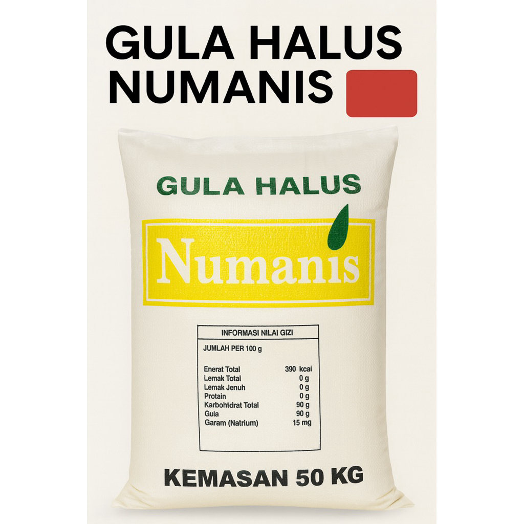 

Gula Halus Numamis 50KG – Grosir Premium untuk Usaha Kue & Roti