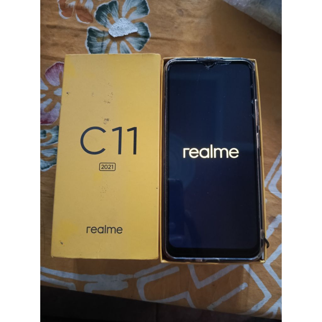 Realme C11 2021 Bekas Normal RAM 4GB ROM 64GB Minus Body Luntur Tanpa Lecet