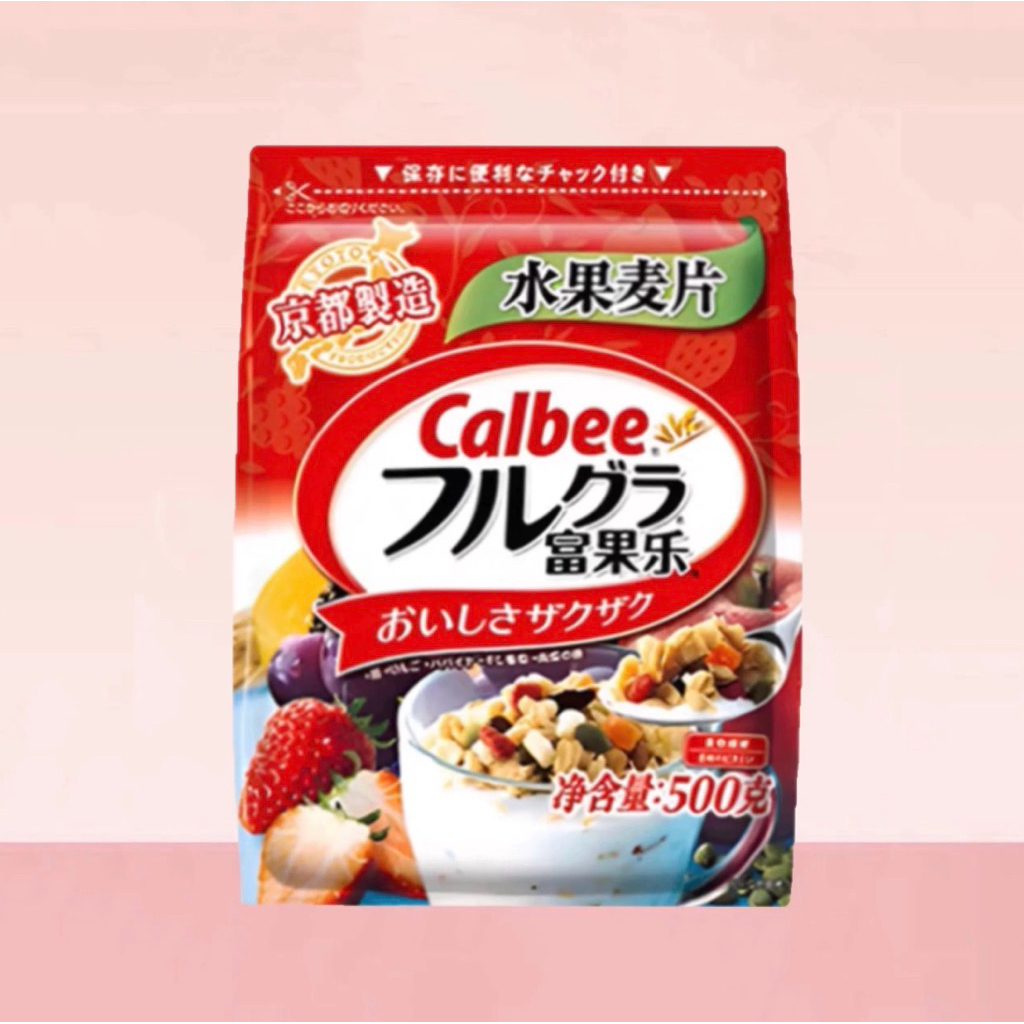 

Calbee Granola Fruit Cereal 500gr - Made in Japan